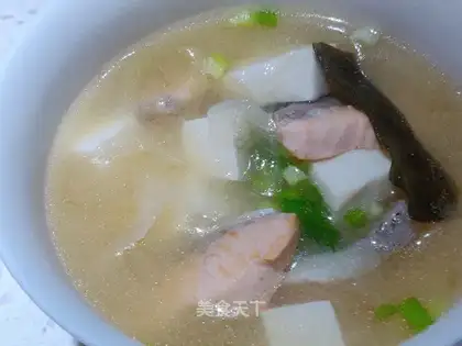 Salmon soup