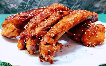 Orléans red burn ribs