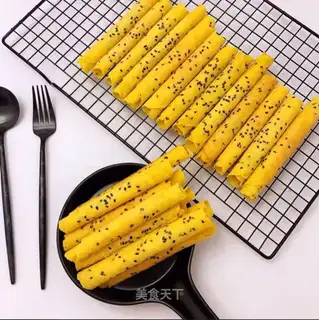 Handmade egg rolls