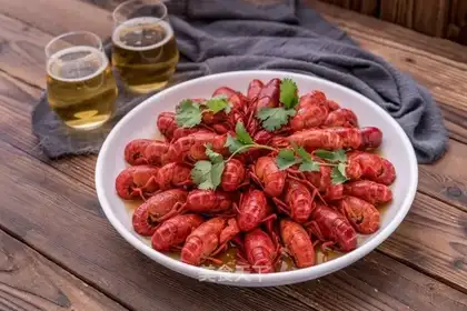 It's the ice-cold crawfish