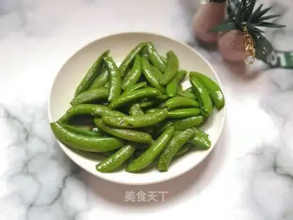 Fried sweet beans