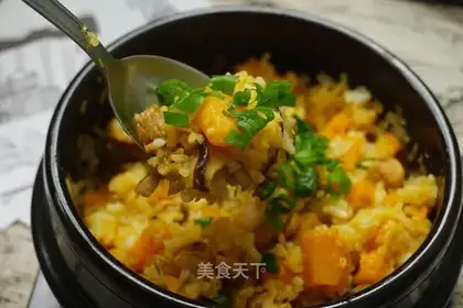 Pumpkin chicken