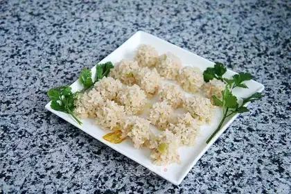 Meat tofu pearls