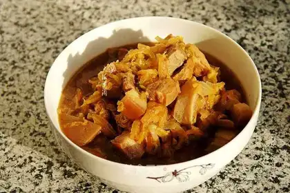 Sour stew pork