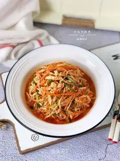 Spicy chicken silk