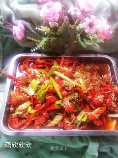 Garlic lobster