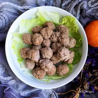 Homemade beefballs