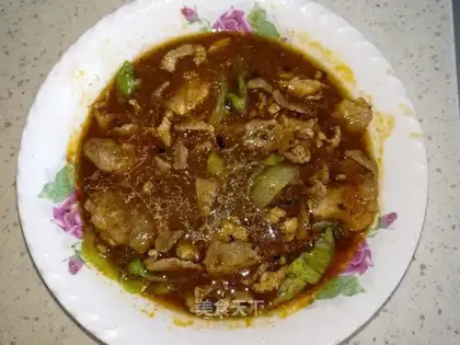 Boiled meat