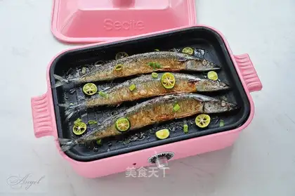 Fried swordfish