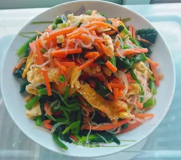 A spinach mix fan