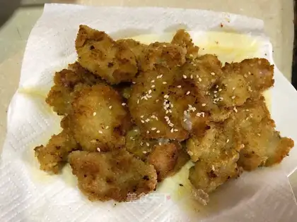 Fried dragonfish