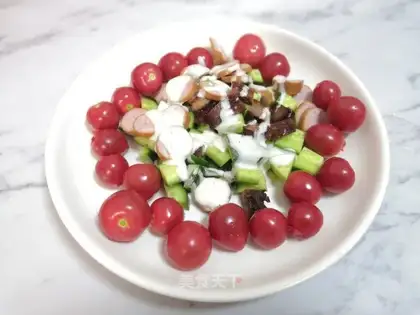 Fruit beef salad