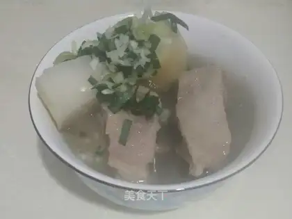 Lamb radish soup