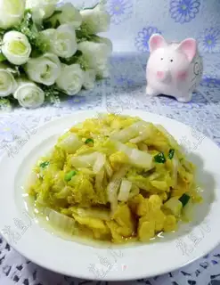 Egg fried doll food