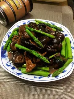 Plum with mushrooms and cucumbers