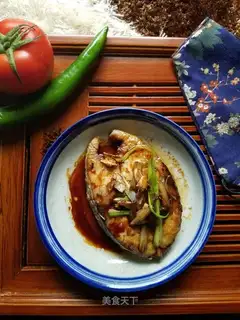 Soy sauce, porridge fish
