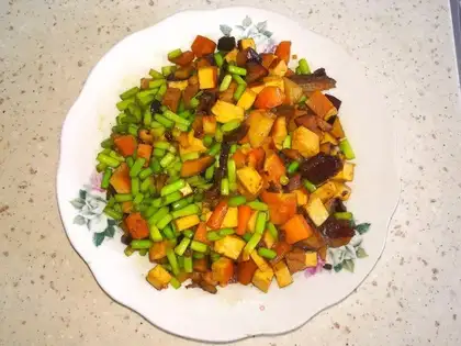 We'll make some vegetables