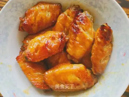 Garlic chicken wings