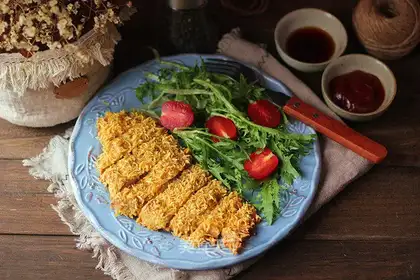 Roasted chicken chops