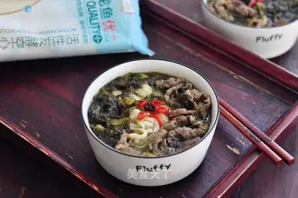 Sour sauce, fat noodle