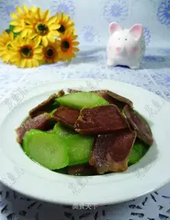 ♪ Mustard blue-dried pig tongue ♪