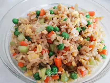 Soy egg fried rice