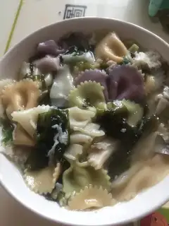 Clear soup butterflies