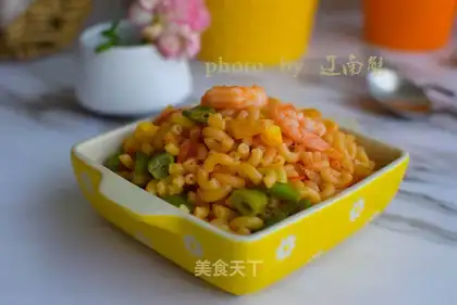 Shrimp pasta