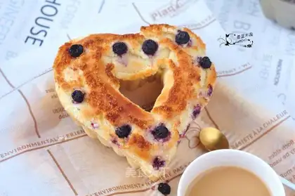 Coconut blueberry bread