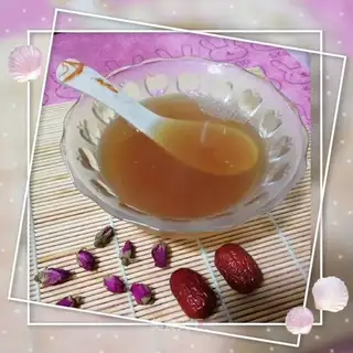 Rose ginger tea
