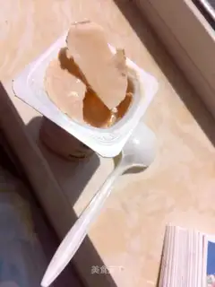 A yogurt shake