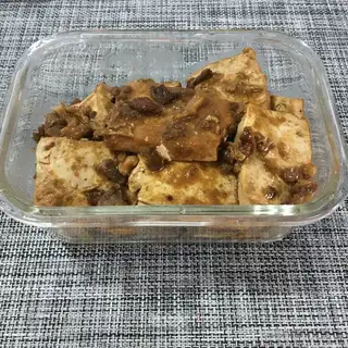 Meatloaf and tofu