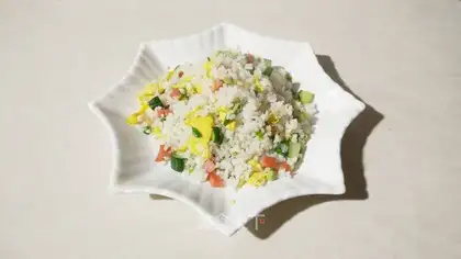 Fresh egg fried rice