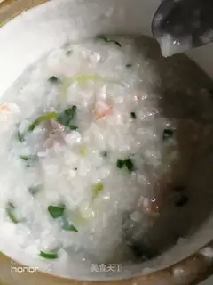 Shrimp congee