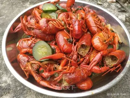 Spicy lobster