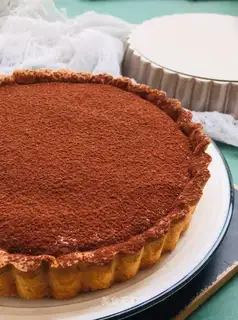 Chocolate Cardinal pie