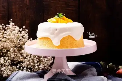 Roasted twig cake