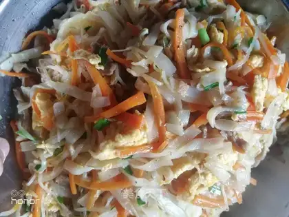 Soybean eggs fried river powder