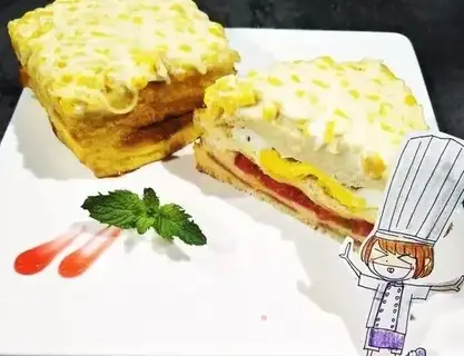 Corn sandwich