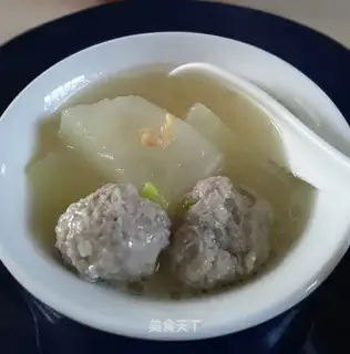 Porkball soup