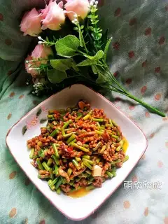 Garlic fried meat