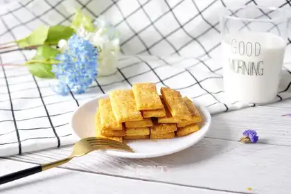 Salted egg yellow cookies