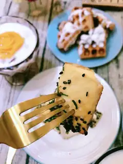 Roasted garlic tofu