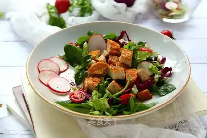 Chicken oil salad