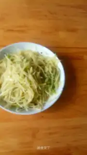 It's sour and hot potatoes