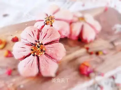 ♪ Meet the peach blossom ♪
