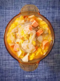 The doll dish fan soup