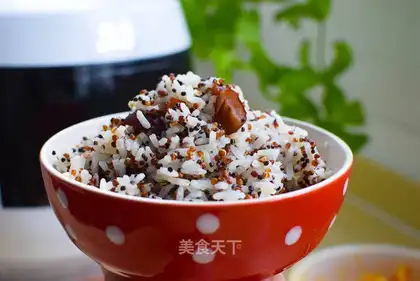 Quinoa red-treed rice