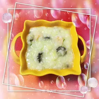 Gold and silver sea congee