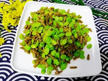 Scrambled beans